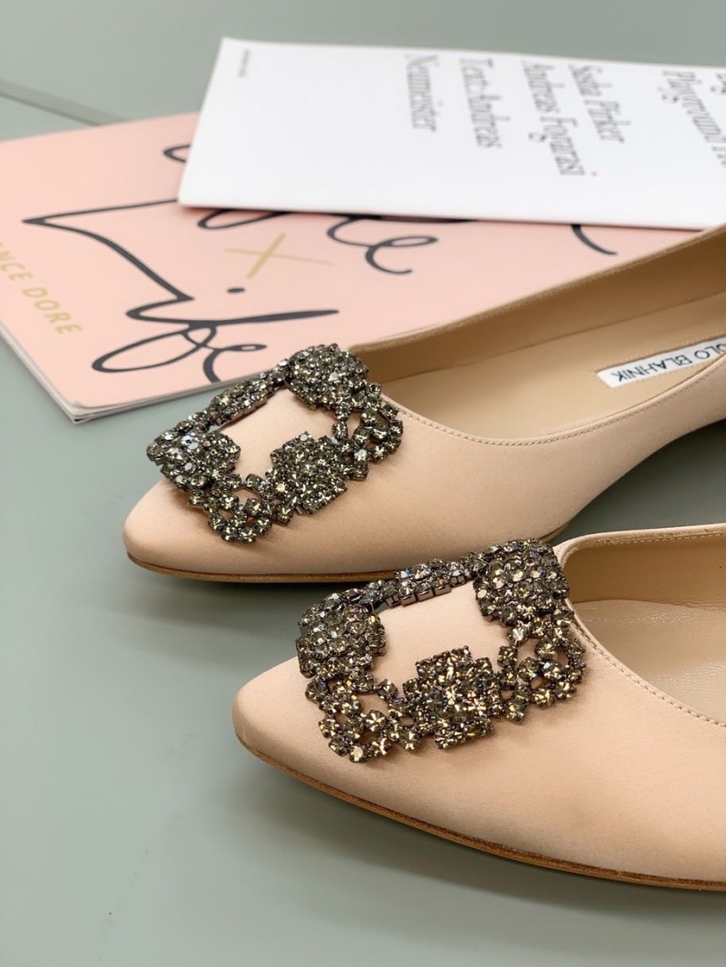 Manolo Blahnik flat shoes